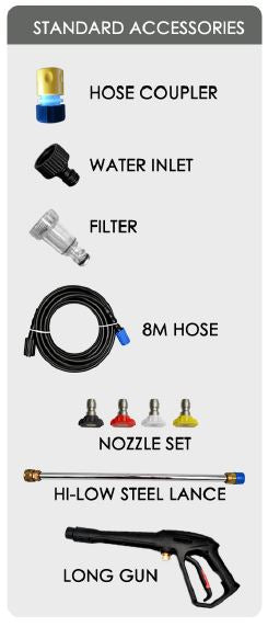 SHAFT 1211LP FA-SA Cold Water High Pressure Washer – Professional Line